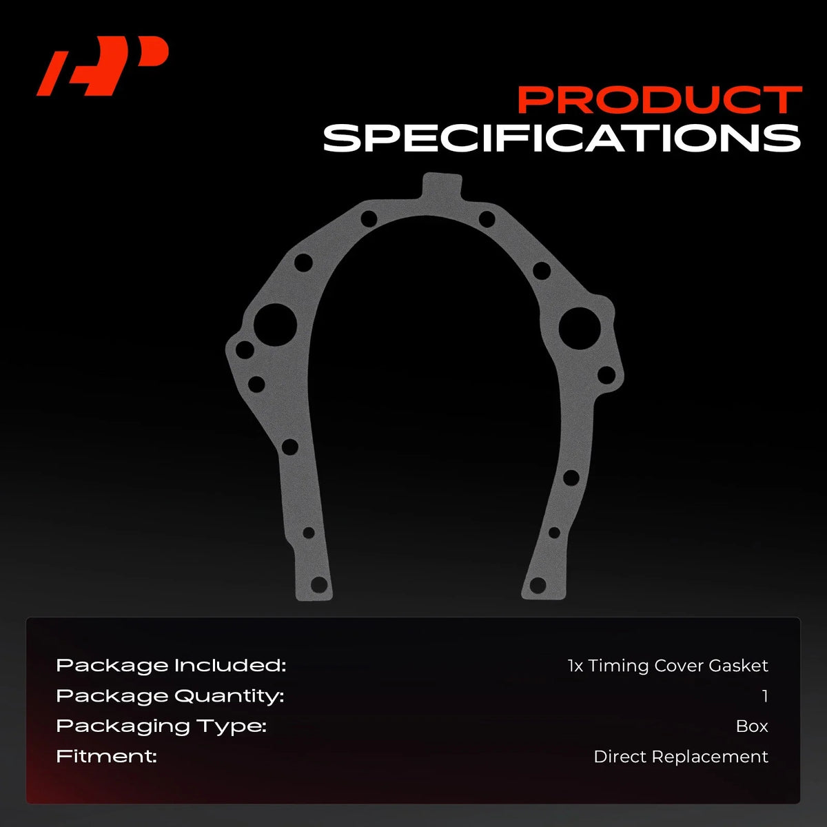 Timing Cover Gasket for Chevy Equinox Malibu Impala Camaro
