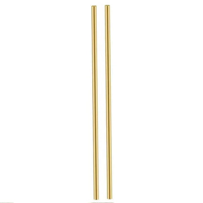 Set of 2 Brass Round Rods 3mm Diameter 200mm Length for Miniature Shafts