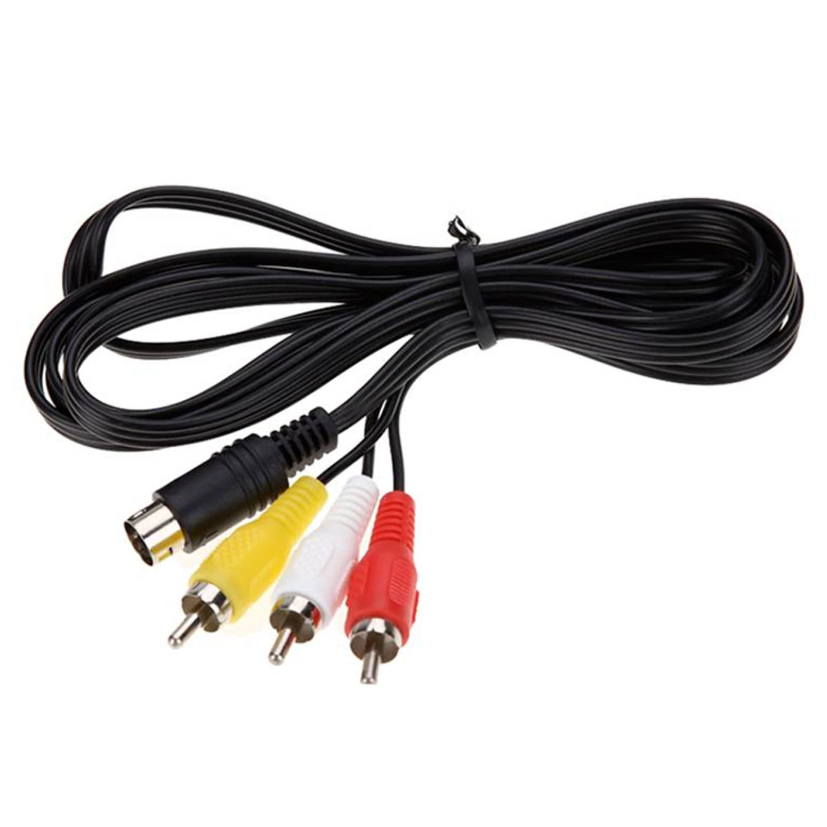 3RCA to 9 Nickel Plated Pins Plug Audio-Video Cable for Sega Genesis (1994–1996)