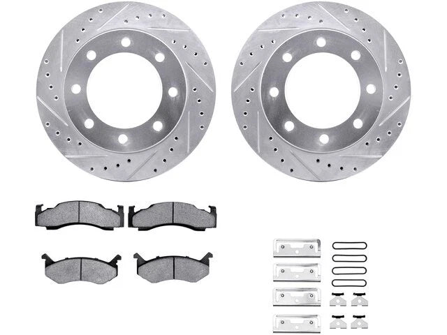 Brake Pad and Rotor Kit for Dodge B300 (1975–1980) 84118BHPK