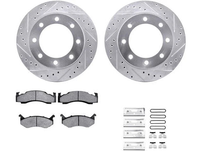 Brake Pad and Rotor Kit for Dodge B300 (1975–1980) 84118BHPK
