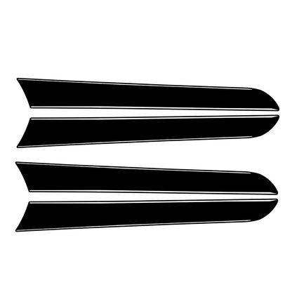 Piano Black Door Handle Trim for Audi A4 B8 A5 (2008–2016)