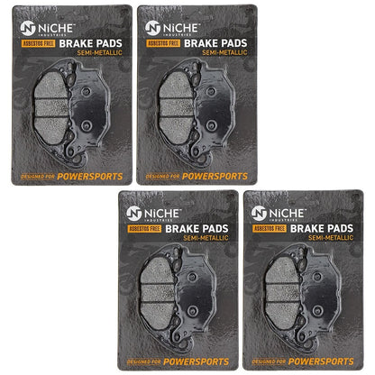 Brake Pad Set for Yamaha YZF R3 (2015–2023) 1WD-25805-00-00, 519-KPA2473D