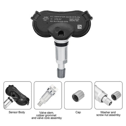 4PCS TPMS Tire Pressure Sensor for Toyota Sienna Tundra Sequoia (2012–2023)