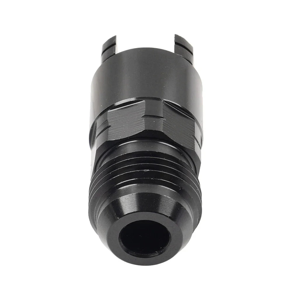 8AN Male to 3/8" Quick Disconnect EFI Fuel Rail Adapter for GM LS (2001-2023)