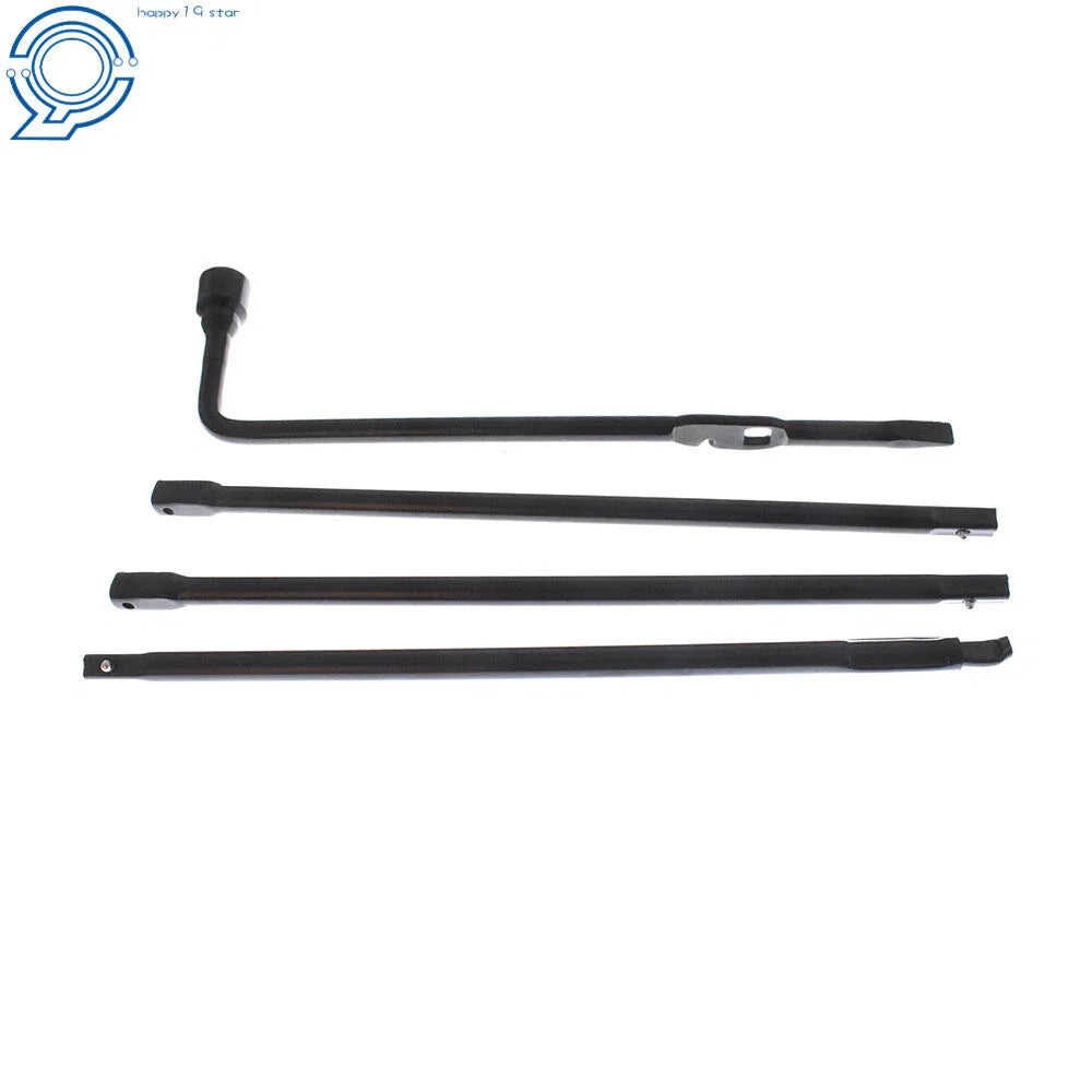 Spare Tire Lug Wrench Tool Kit for GMC Sierra, Chevy Silverado (2007–2023)