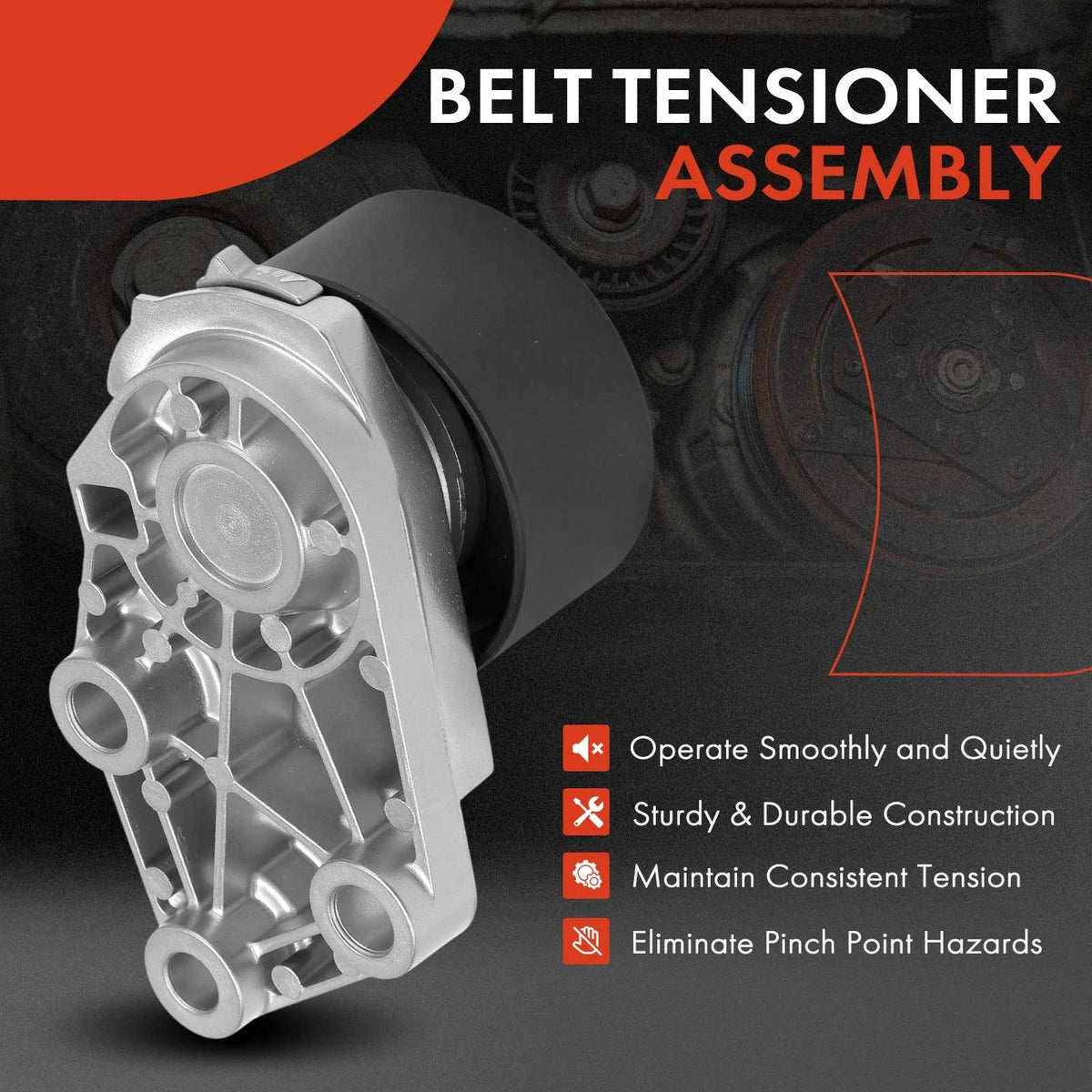 Engine Timing Belt for Chevy Aveo (2004–2011) 96350550, T43039