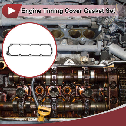 Engine Timing Cover Gasket Set for Chevrolet 4.8L 5.3L 6.0L 6.2L (2000–2023)