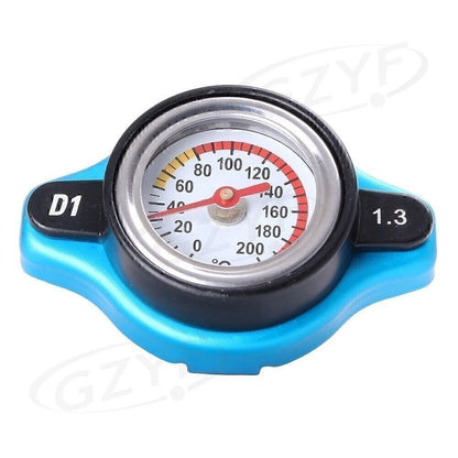 1.3Bar Radiator Cover Cap with Thermometer for Universal Vehicles
