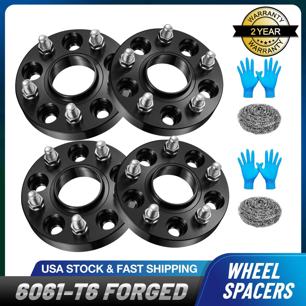 Set of 2 Wheel Spacers 20mm for Chevy Malibu Terrain (2010–2023)