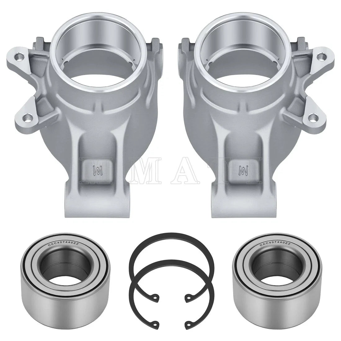 Set of 2 Rear Wheel Carriers w/ Bearings for Polaris RZR 4 800 (2010–2014)