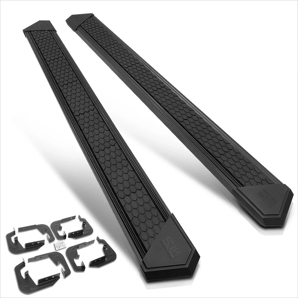 J2 8" Nerf Bar Running Board for Silverado/Sierra Crew Cab (2007–2019)
