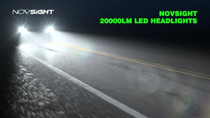 2PC H11 H8 LED Headlight Bulb for NOVA500N76H11 (Super Bright 6500K)