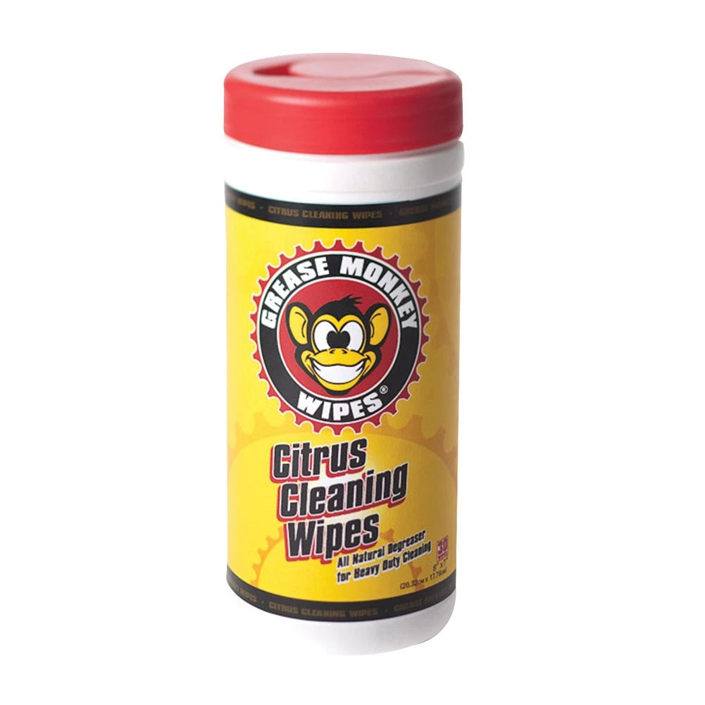 25 Grease Monkey Wipes Canister for Automotive Cleaning (GMW0025C)