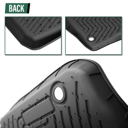 Set of 4 All-Weather TPE Floor Mats for Ford Fusion (2017–2020)