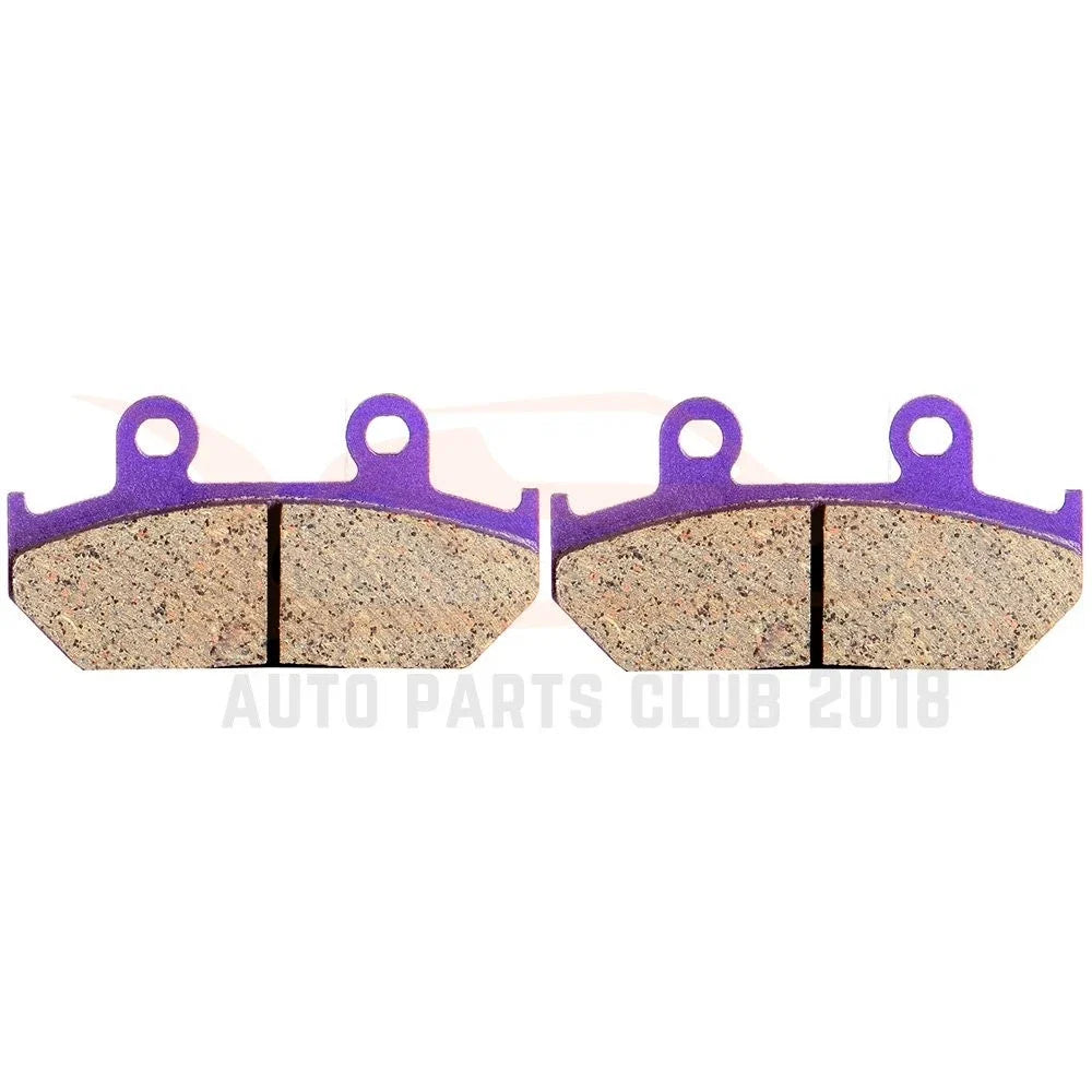 Front & Rear Carbon Fiber Brake Pads for Honda GL1500I Interstate (1993)