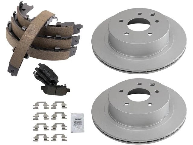 Brake Pad Rotor and Parking Brake Kit for Infiniti G35 (2003–2005) 96347DQZY