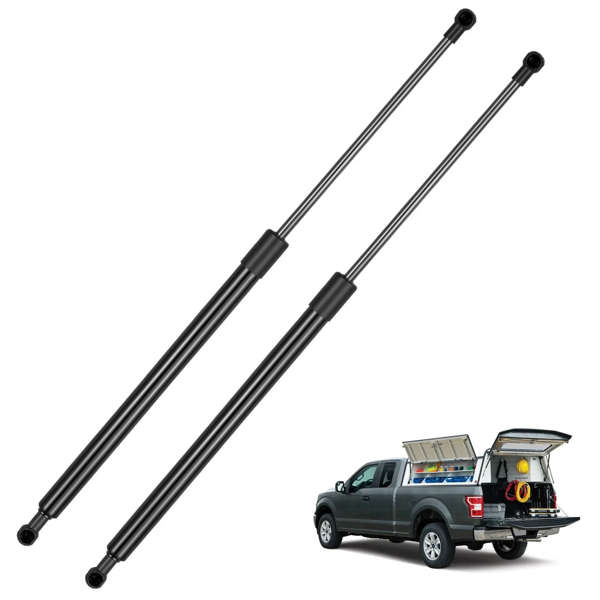 20 Inch 180 LBS Gas Strut Lift Support for Truck Topper Canopy (C16) (2011–2021)