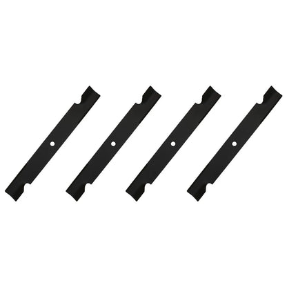 Set of 4 Notched High Lift Mower Blades for Dixie Chopper (Fits 30227-60)