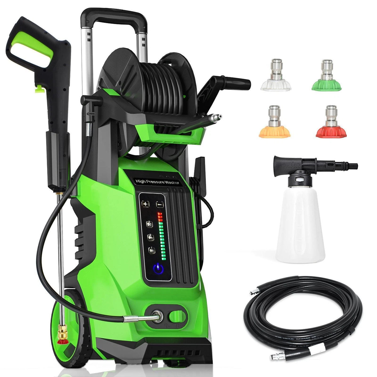 Electric High Pressure Washer 4500PSI 2.6 GPM Portable (1800W)