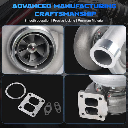 GT45 T4 V-Band Turbo for Boost Upgrade Racing (600-800HP)