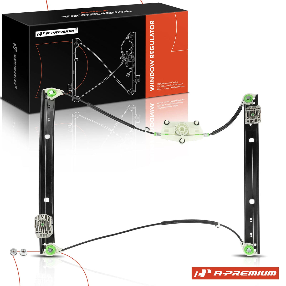 Front Passenger Side Power Window Regulator for Audi Q7 (2007–2011) 4L0837462A, 4L0837462E, 752-361