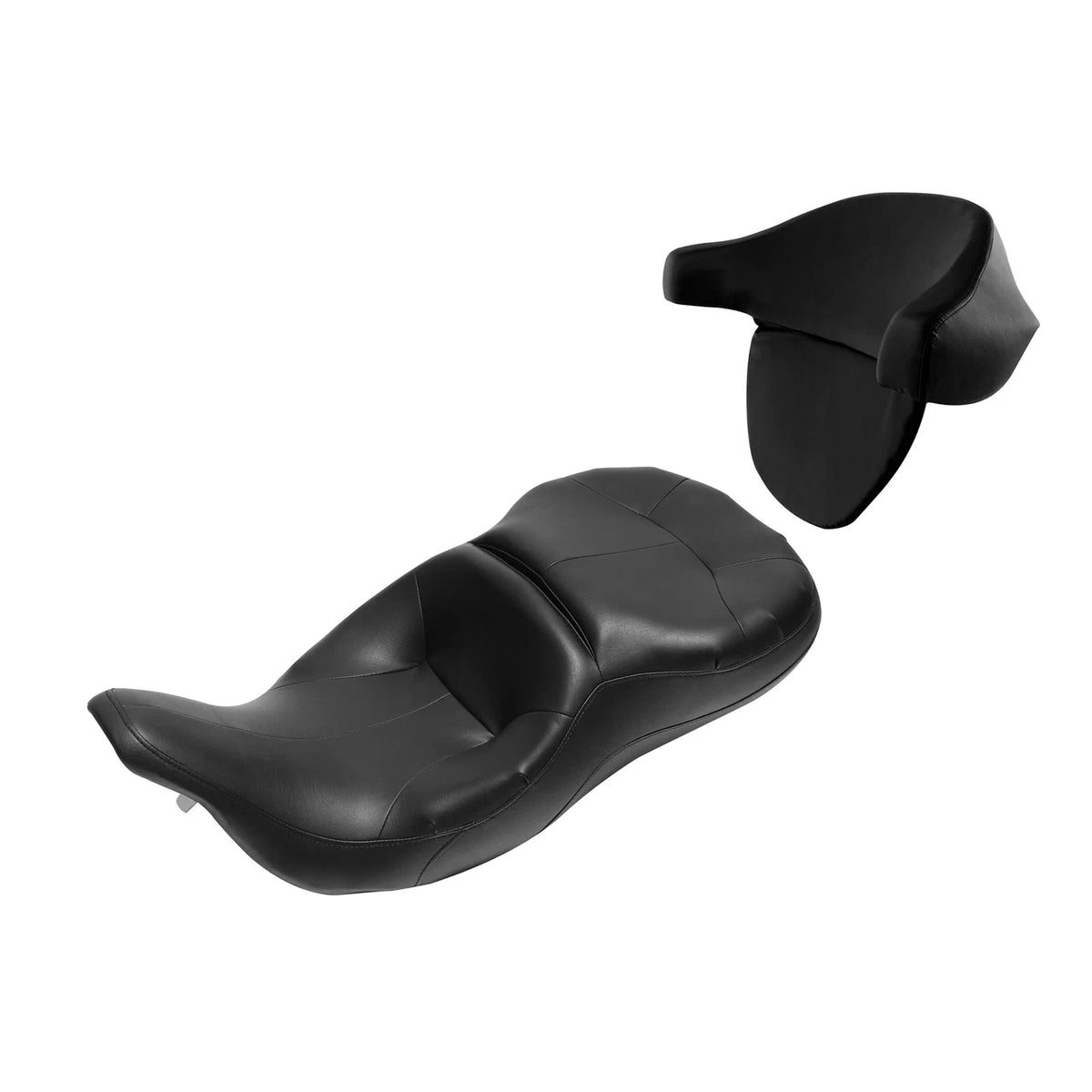 Driver Passenger Seat & Backrest for Harley Touring Electra Glide (1997–2007)