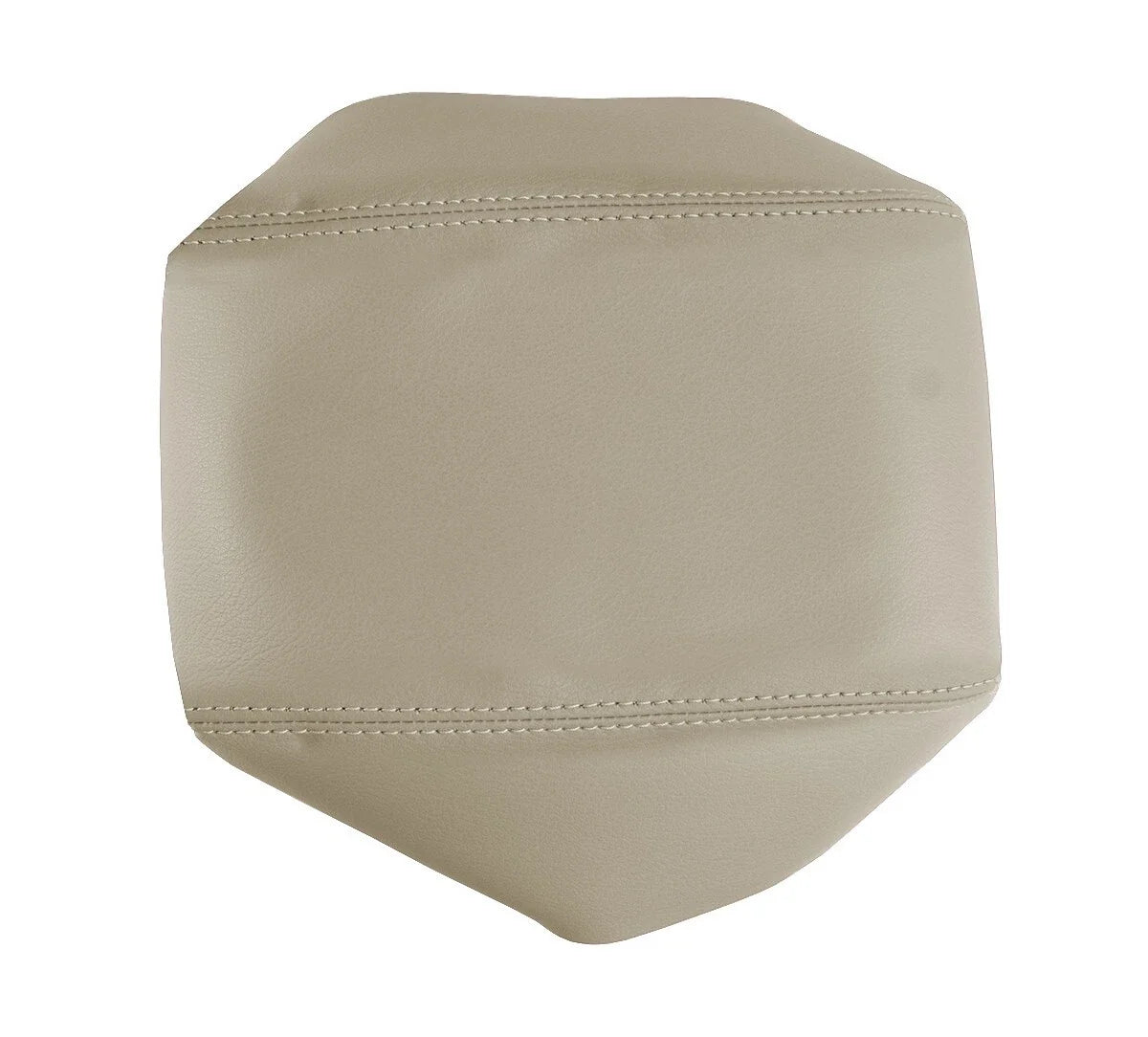 Leather Synthetic Center Console Armrest Cover for Audi Q5 (2018–2023) Beige