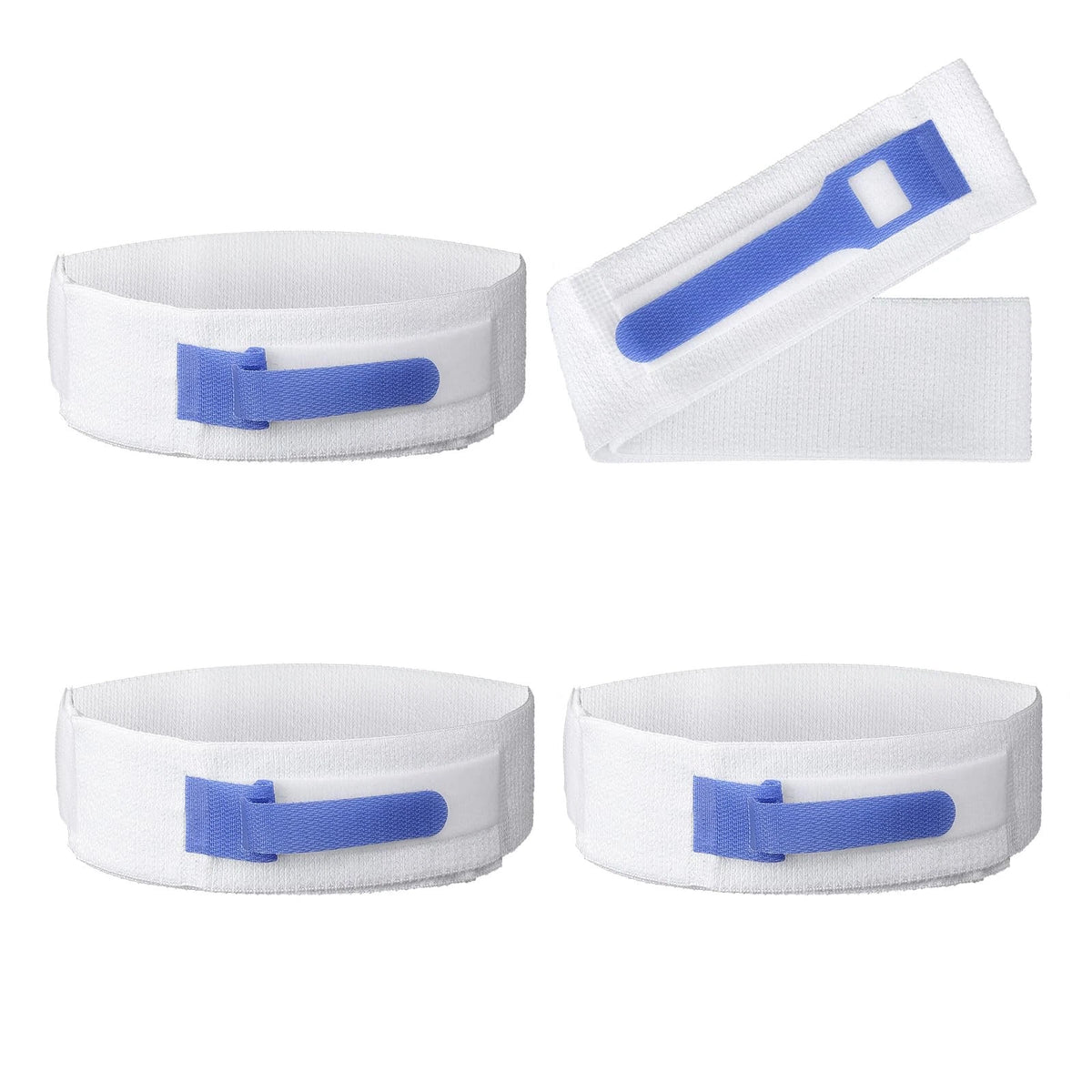 4pcs Foley Catheter Leg Straps for Universal Use (24.8x1.97in)