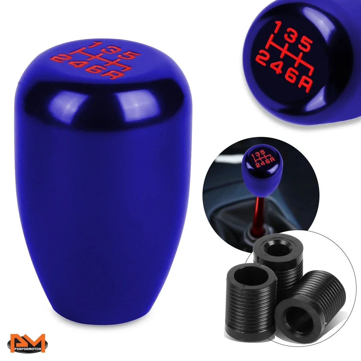 6-Speed Manual Transmission Short Throw Shift Knob for Universal (All Years)