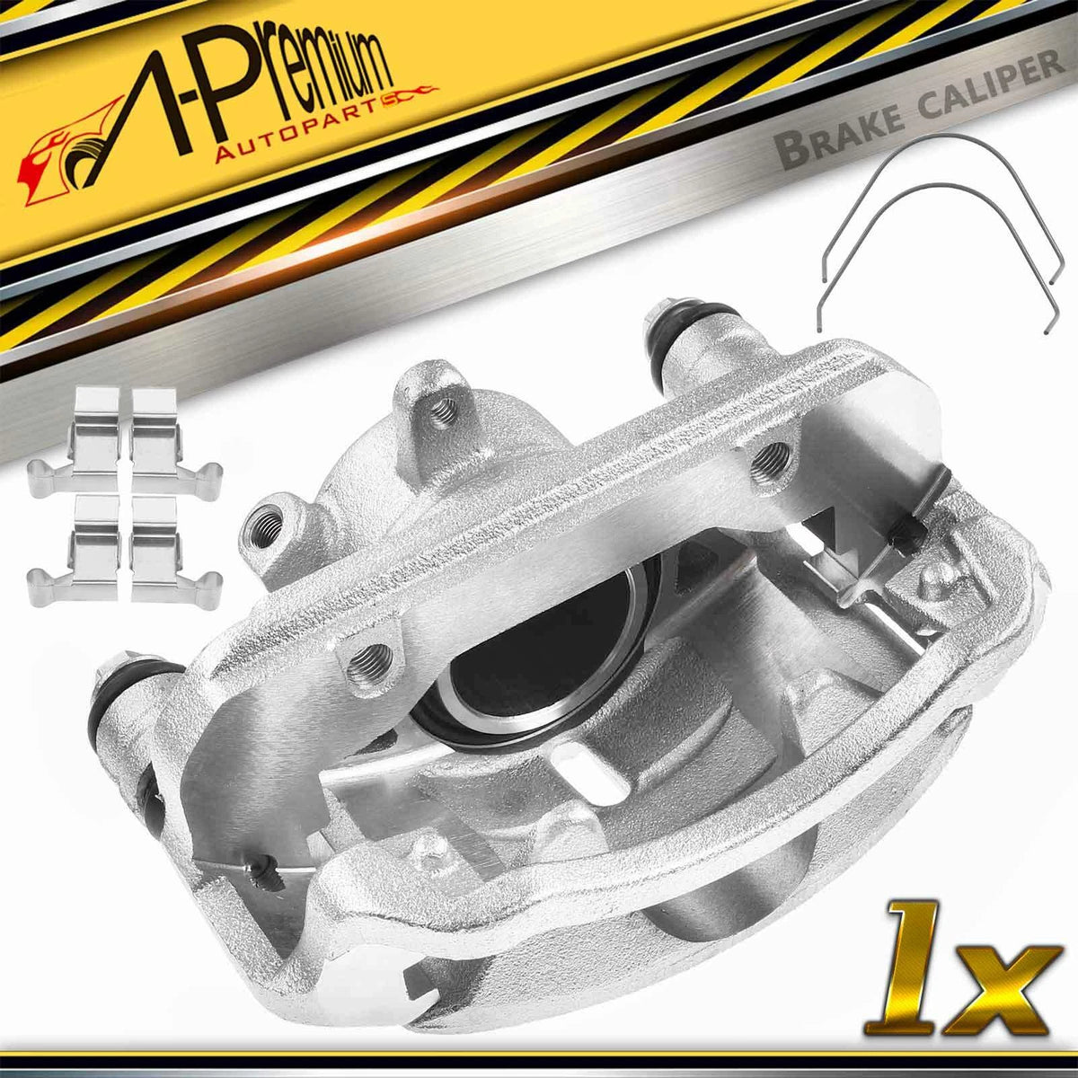 Front Driver Side Brake Caliper w/ Bracket for Toyota Pickup (1989–1992) 4775026080, 19-B1031A