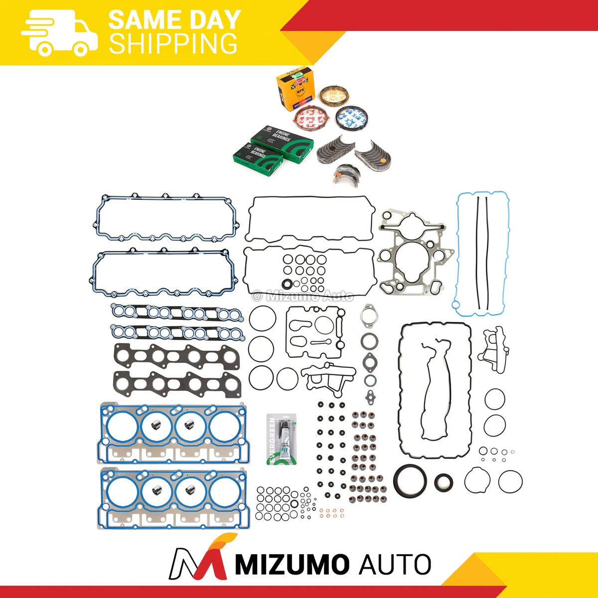 Full Gasket Set for Ford 6.0L Diesel PowerStroke (2003–2010) MA-4216920968, 2D5374, 4C3Z-6148-AA, 8C3Z-6148-AA
