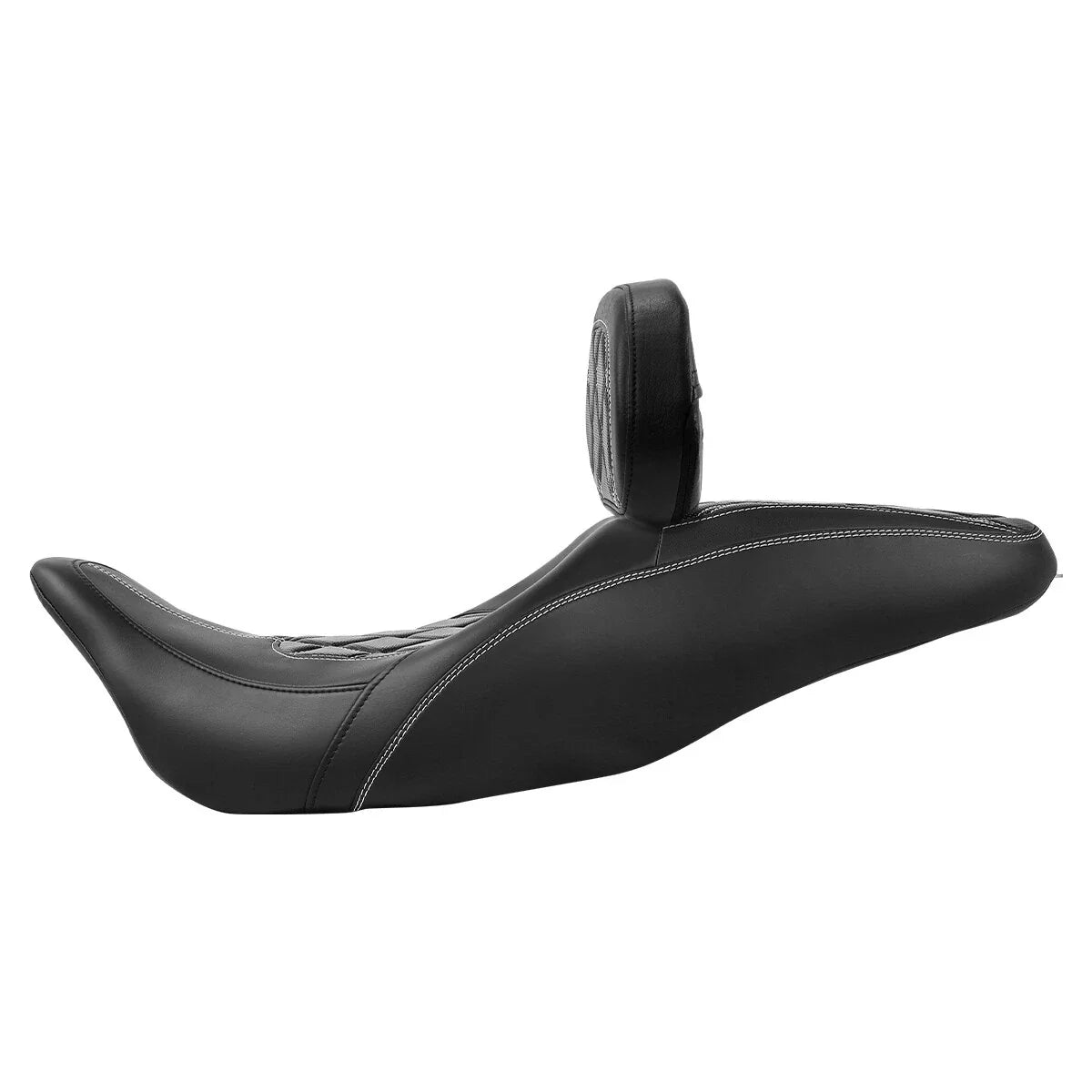 Driver Passenger Seat with Rider Backrest Pad for Harley Road Glide (2009–2023)