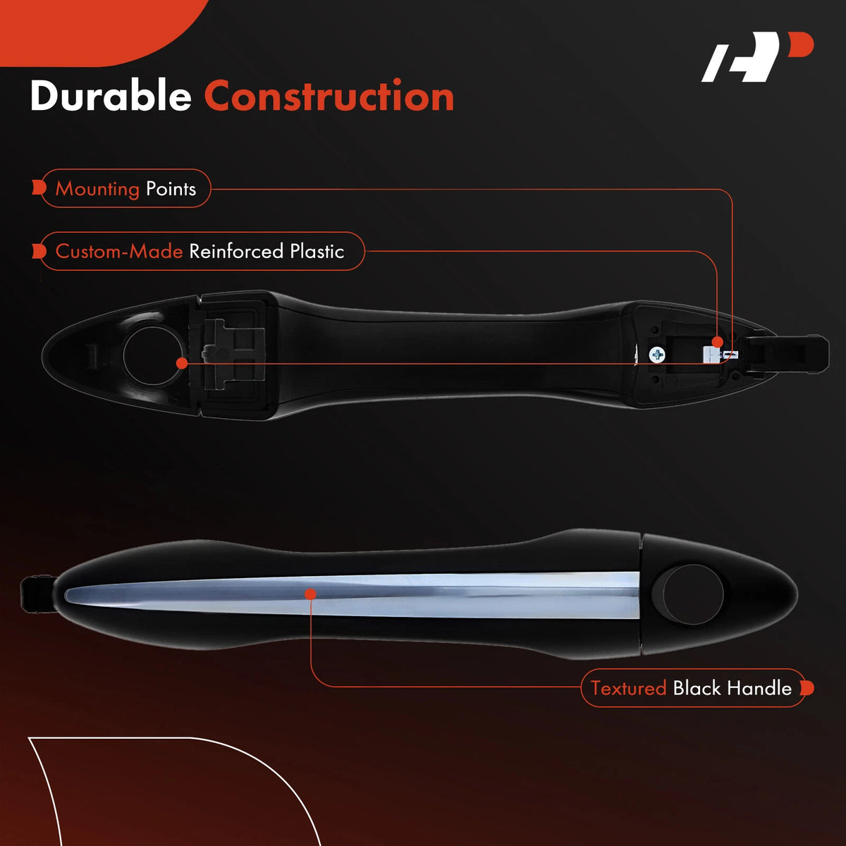 Front Left Exterior Door Handle for Kia Optima (2011–2015) 82651-2T010, 82652-2T000