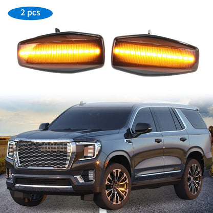 2X LED Side Fender Marker Light for Hyundai I10 (2008–2011) Amber Turn Signal
