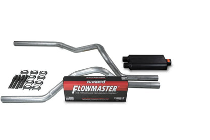 2.5" Dual Exhaust Kit for Chevy GMC 1500 Truck (1996–1999) Flowmaster 50 Series