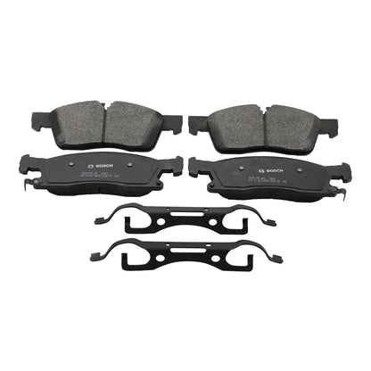 Set of 4 Bosch QuietCast Front Semi-Metallic Brake Pads for Dodge Jeep