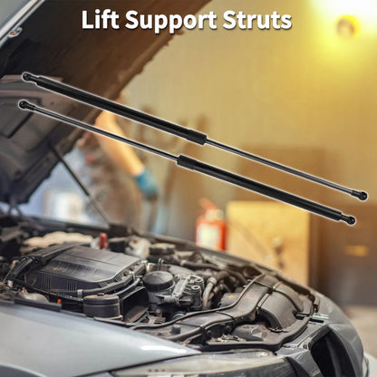 Set of 2 Front Hood Lift Supports Struts for Honda Civic (2016–2021)