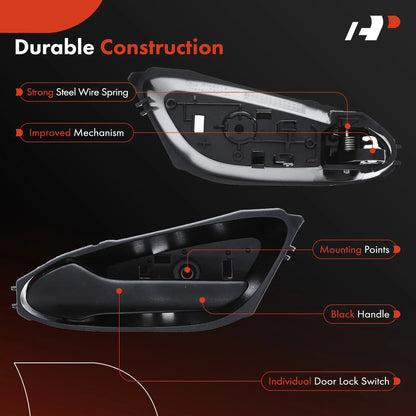 Left Interior Door Handle for Chevrolet Spark (2016–2022)