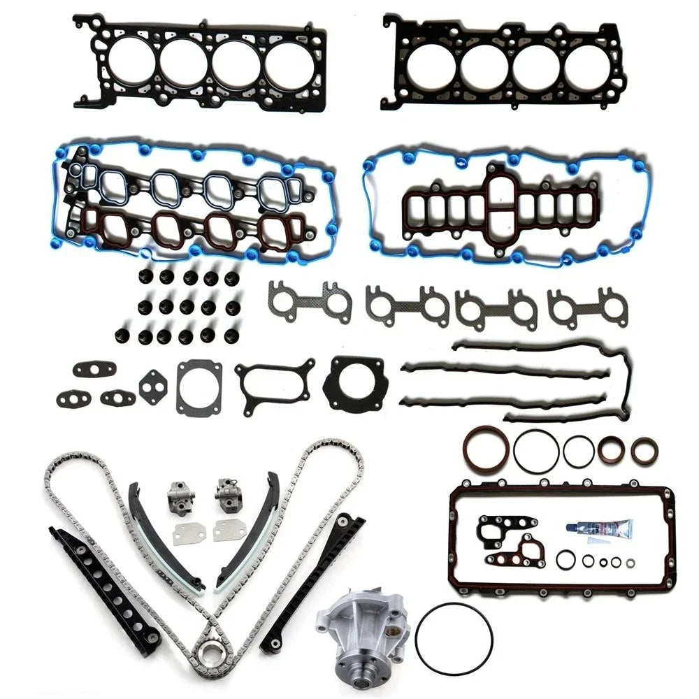 Timing Chain Kit, Full Gasket Set, Water Pump for Ford F-250 (1999)