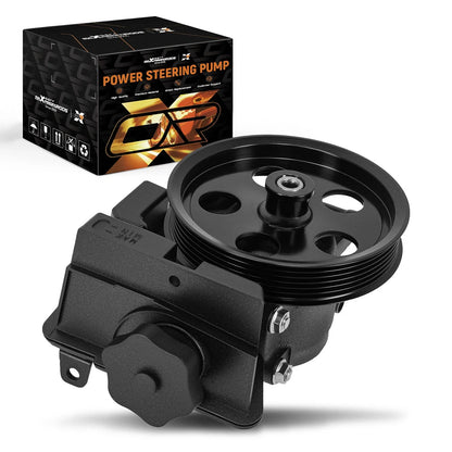Power Steering Pump w/ Pulley & Reservoir for Ford Focus ZX3 (2000–2007)