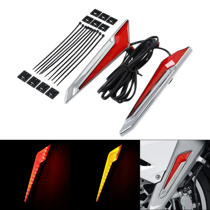 LED Front Brake Fork Mount Lights for Honda Goldwing 1800 (2018–2025)
