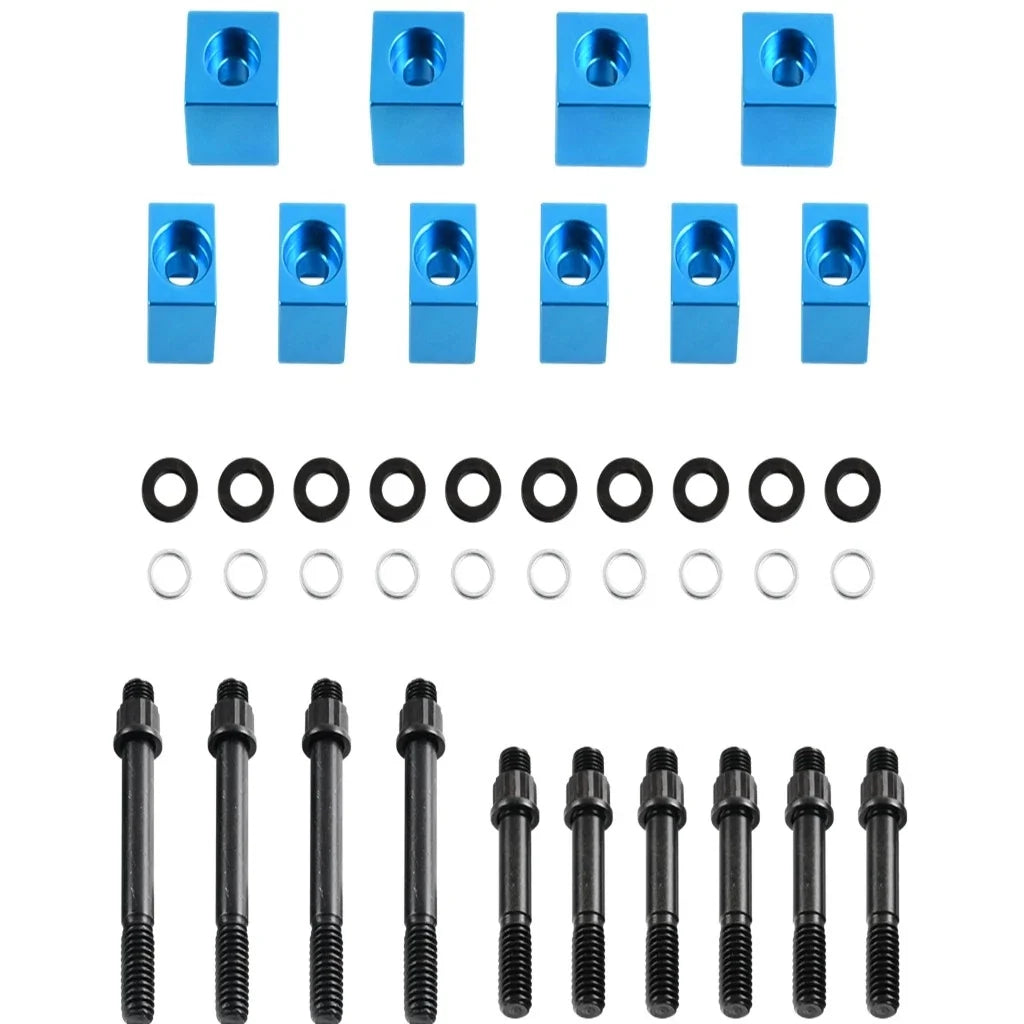Set of 1.6 Ratio Stainless Steel Roller Rocker Arms for Chrysler BB 383 440
