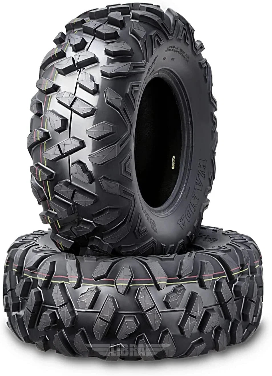 Set of 2 26x9-12 ATV Tires for Polaris Ranger 570 (2016)
