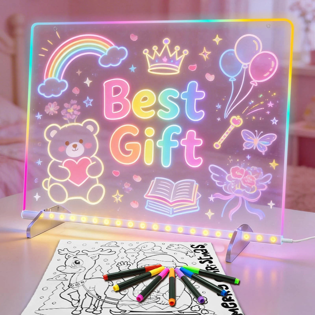 LED Note Board for Universal Use (13"x10")