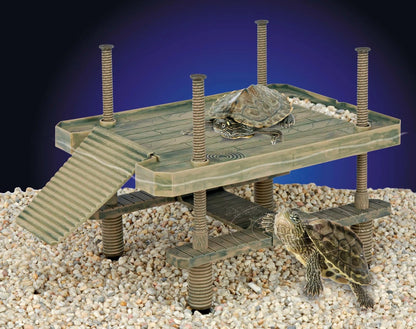 Aquatic Turtle Pier and Basking Platform for Reptology Tank (Floating)