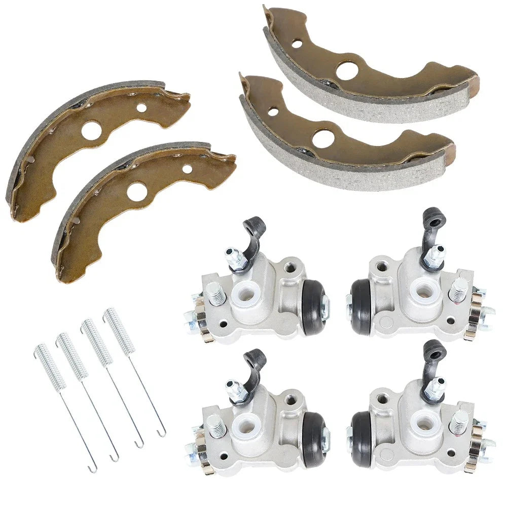 Set of 4 Brake Wheel Cylinders with Shoes for Honda Foreman 450 (1998–2004)