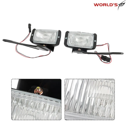 Set of 2 Bumper Fog Lights for Chevy GMC (1988–1997)
