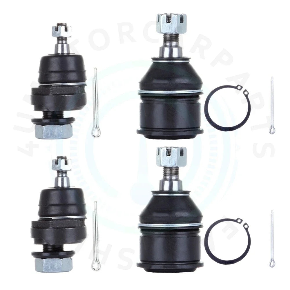 Set of 4 Front Upper Lower Ball Joints for Honda Accord (1990–1993)