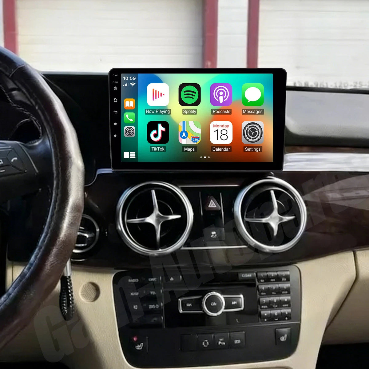 Android 14 Car Radio Stereo for Mercedes-Benz GLK Class X204 (2008–2015) K42X3_BGLK_9